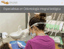 Tablet Screenshot of dentistavalencia.es